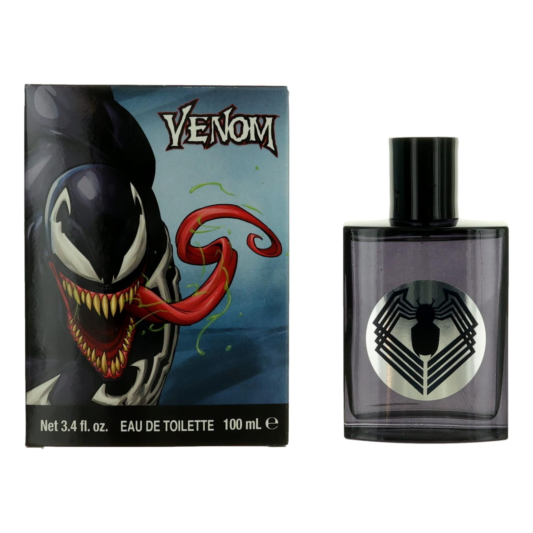 Venom by Marvel, 3.4 oz EDT Spray for Kids by Air-Val International