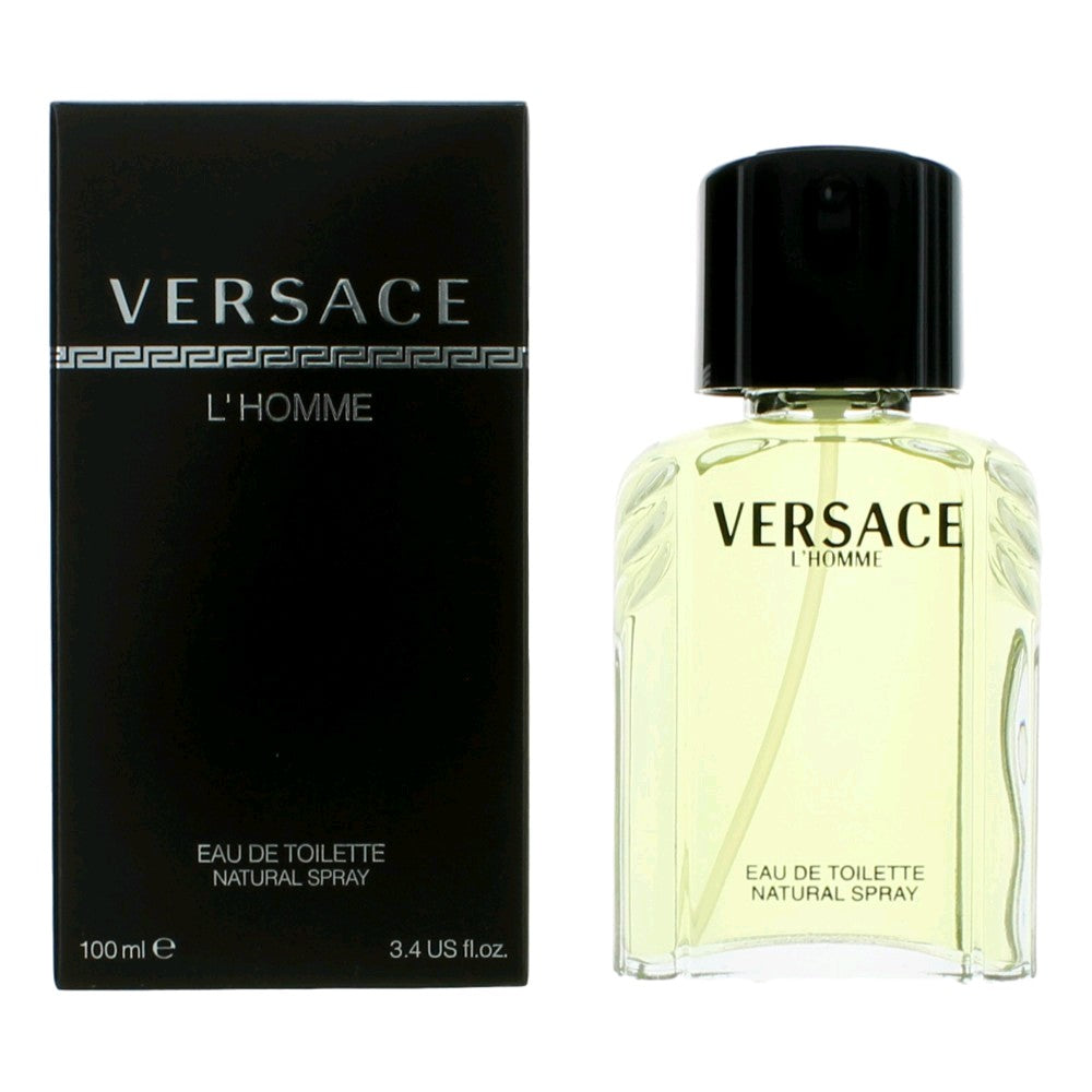 Versace L'Homme by Versace, 3.3 oz EDT Spray for Men by Versace