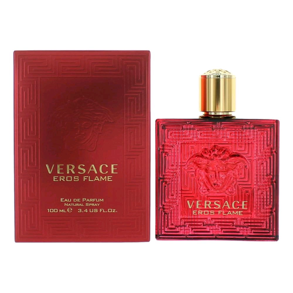 Eros Flame by Versace, 3.4 oz EDP Spray for Men by Versace