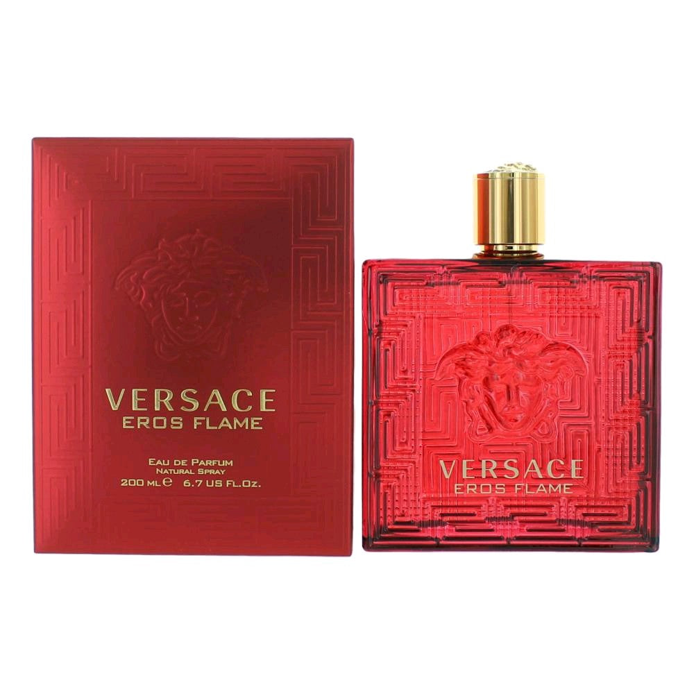 Eros Flame by Versace, 6.7 oz EDP Spray for Men by Versace