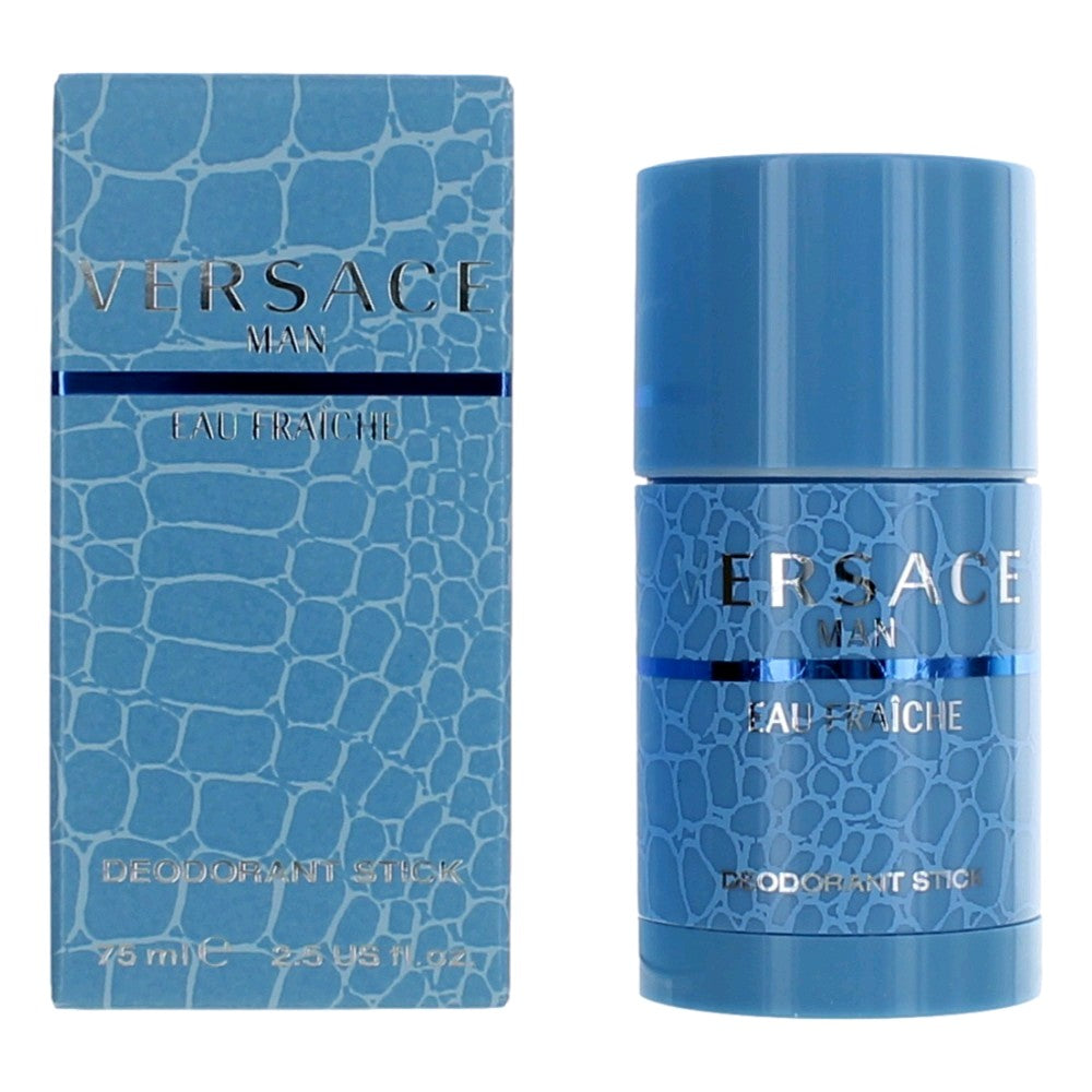 Versace Man Eau Fraiche by Versace, 2.5 oz Deodorant Stick for Men by Versace