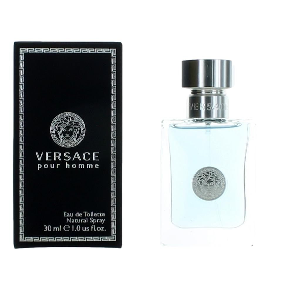 Versace Pour Homme by Versace, 1 oz EDT Spray for Men by Versace