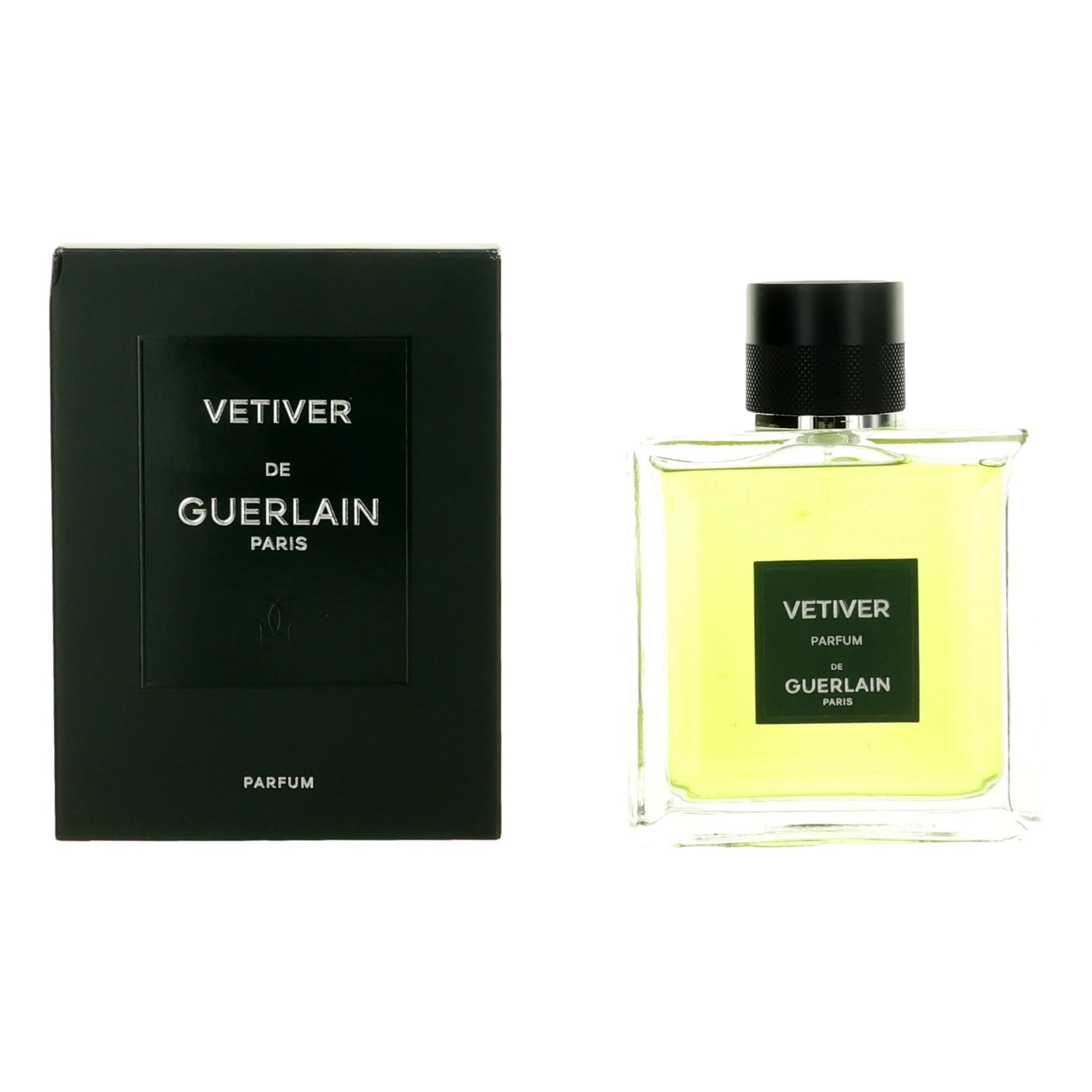 Vetiver De Guerlain by Guerlain, 3.3 oz Parfum Spray for Men by Guerlain