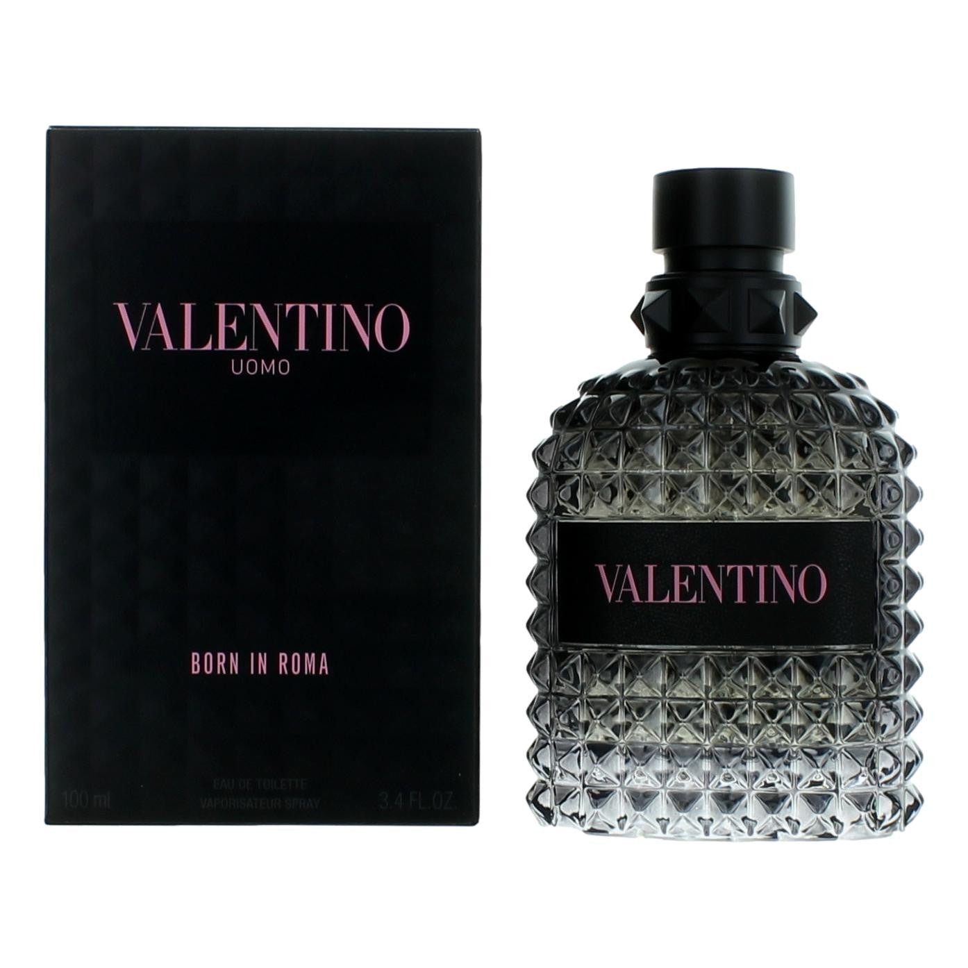 Valentino Uomo Born In Roma by Valentino, 3.4 oz EDT Spray for Men by Valentino