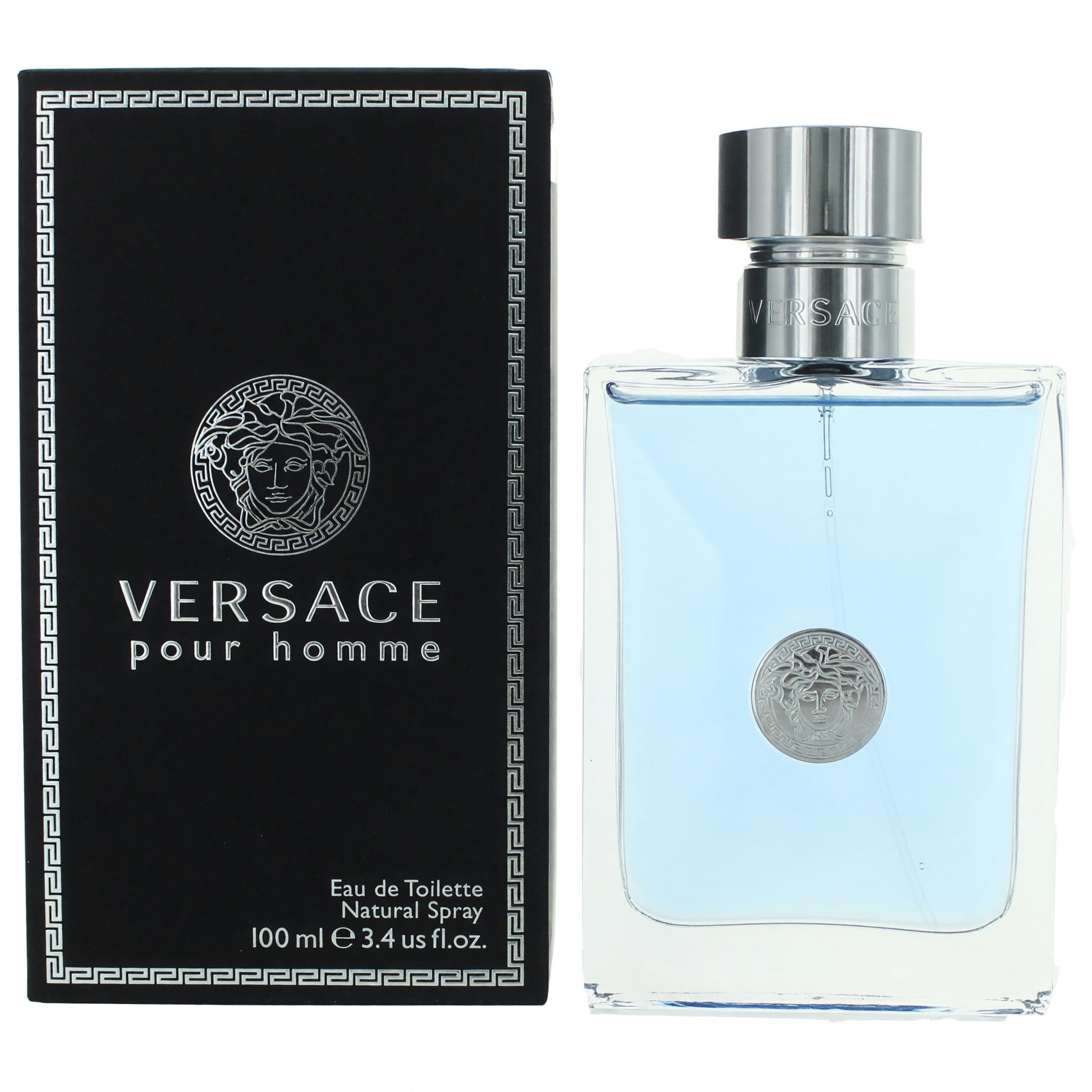Versace Pour Homme by Versace, 3.4 oz EDT Spray for Men by Versace