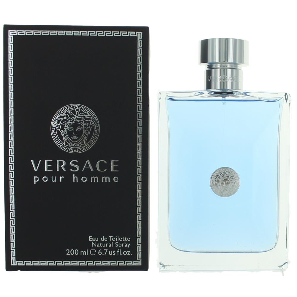 Versace Pour Homme by Versace, 6.7 oz EDT Spray for Men by Versace