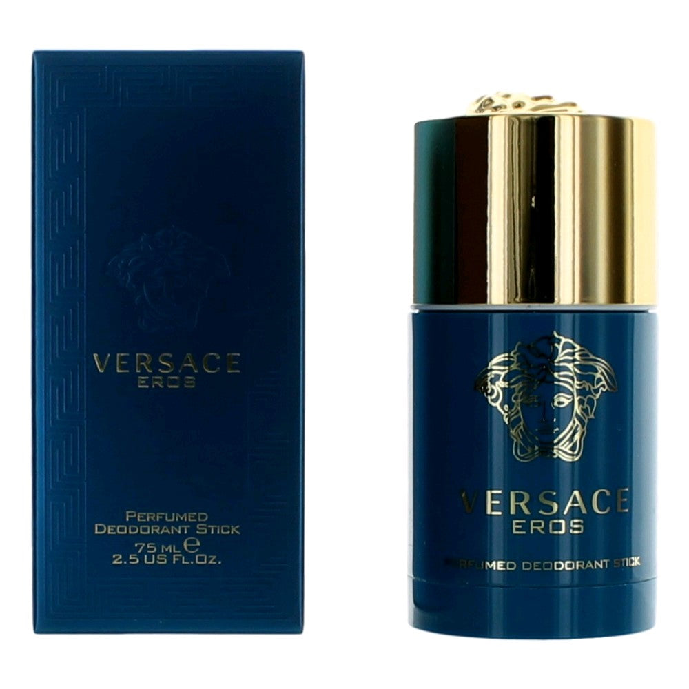 Eros by Versace, 2.5 oz Perfumed Deodorant Stick for Men by Versace