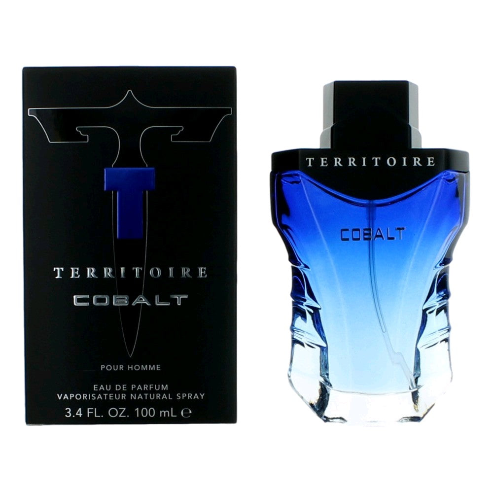 Territoire Cobalt by YZY, 3.4 oz EDP Spray for Men by Yzy