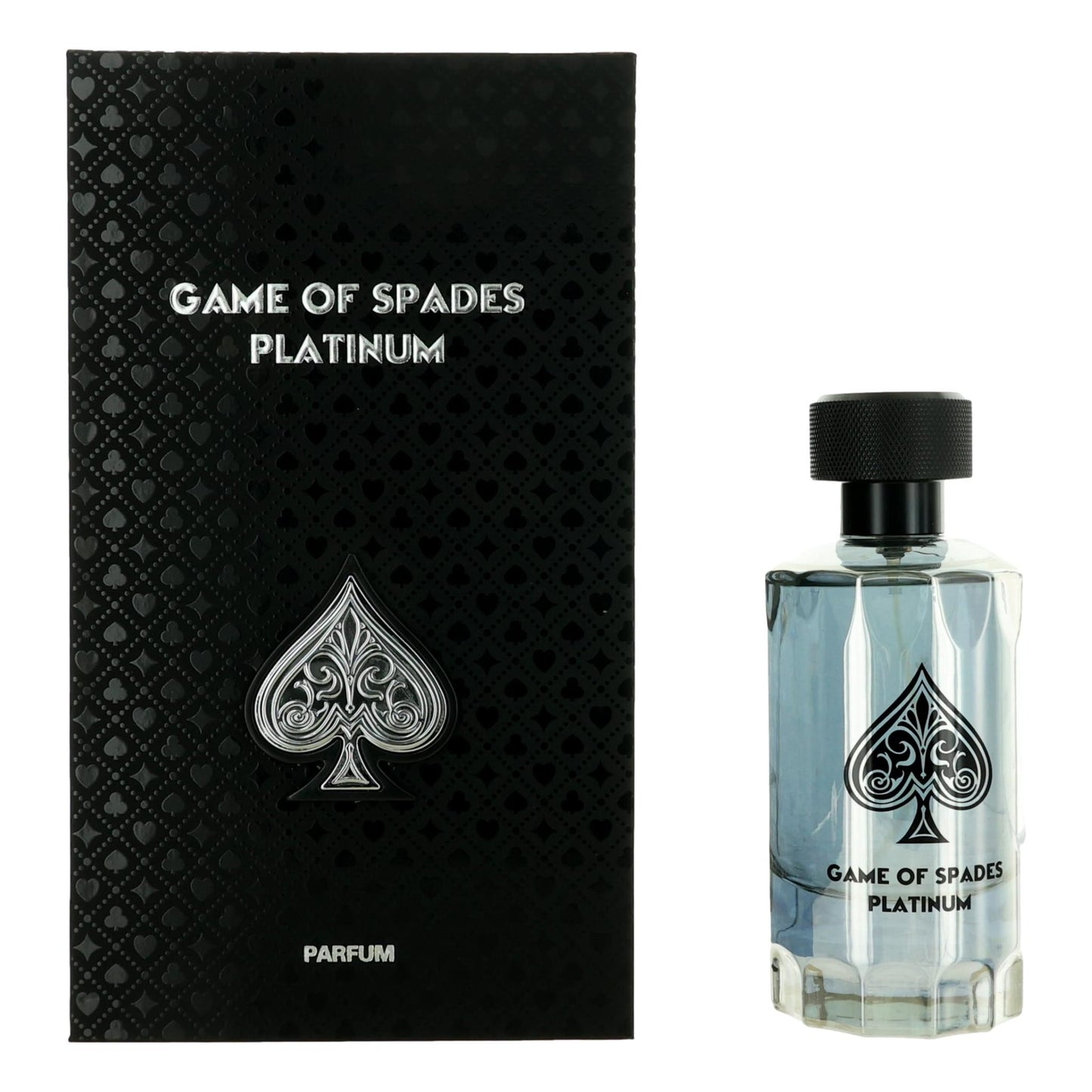 Game of Spades Platinum by Jo Milano, 3.4 oz Parfum Spray for Unisex by Jo Milano