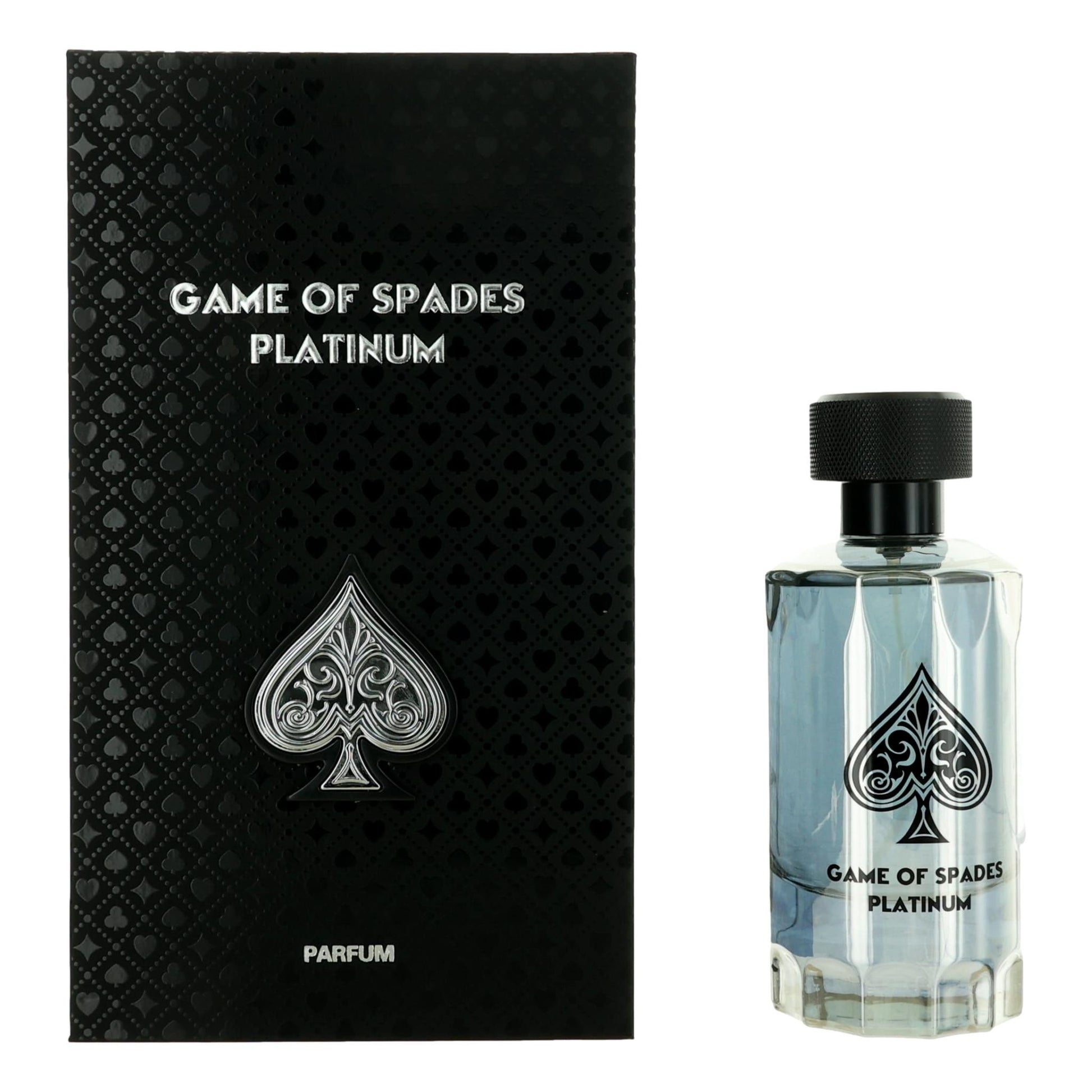 Game of Spades Platinum by Jo Milano, 3.4 oz Parfum Spray for Unisex by Jo Milano