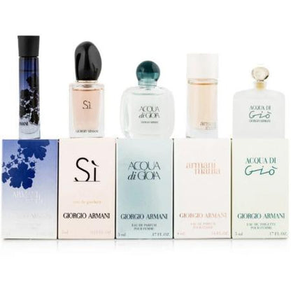 Giorgio Armani Variety 5 Piece Mini Gift Set by Giorgio Armani