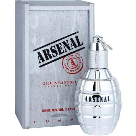 Arsenal Platinum Eau De Parfum by Gilles Cantuel