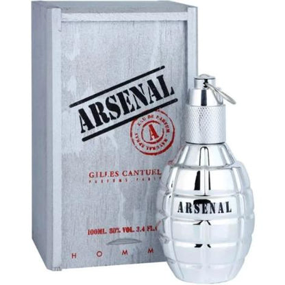 Arsenal Platinum Eau De Parfum by Gilles Cantuel