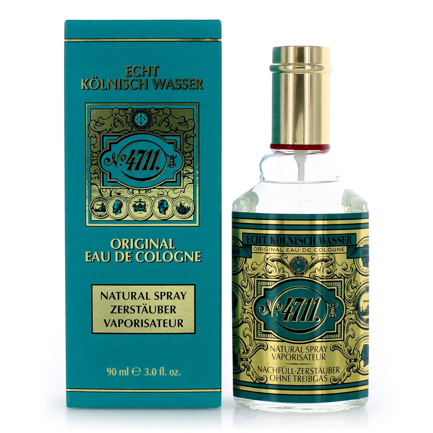 4711 by Muelhens, 3 oz Eau De Cologne Spray UNISEX by Muelhens