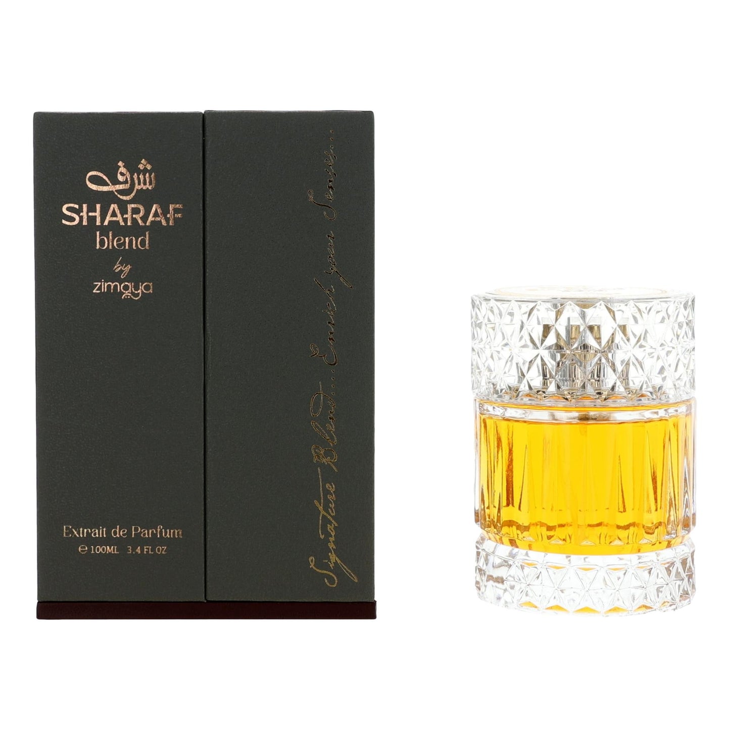 Sharaf Blend by Zimaya, 3.4 oz Extrait de Parfum Spray for Unisex by Zimaya