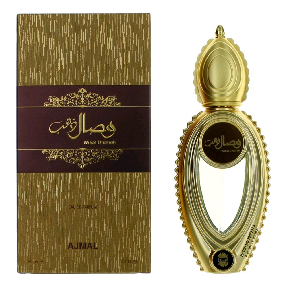 Wisal Dhahab by Ajmal, 1.7 oz EDP Spray for Unisex by Ajmal