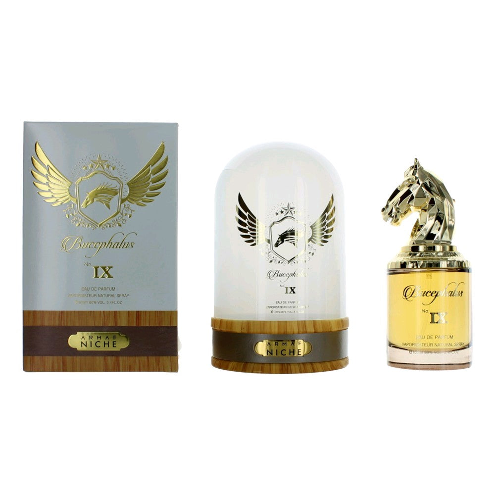 Niche Bucephalus No. IX by Armaf, 3.4 oz EDP Spray for Unisex by Armaf