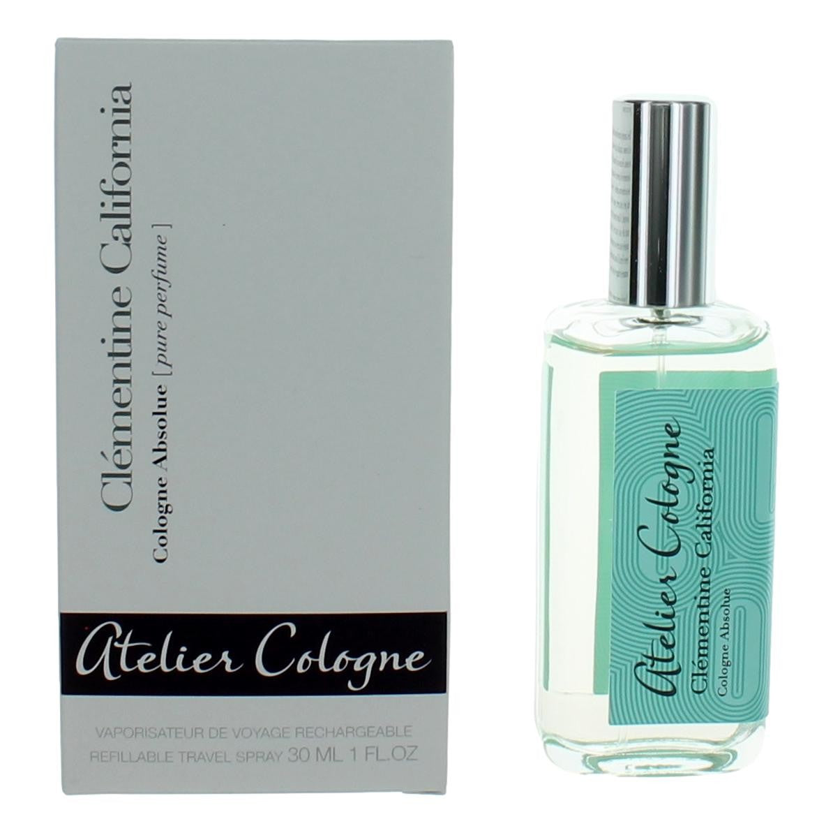 Clementine California by Atelier Cologne, 1oz Cologne Absolue Spray for Unisex by Atelier Cologne