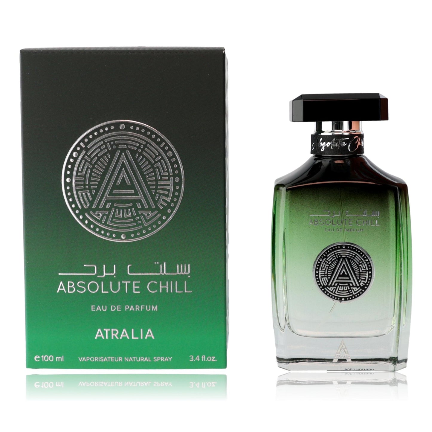 Absolute Chill by Atralia, 3.4 oz EDP Spray for Unisex by Atralia