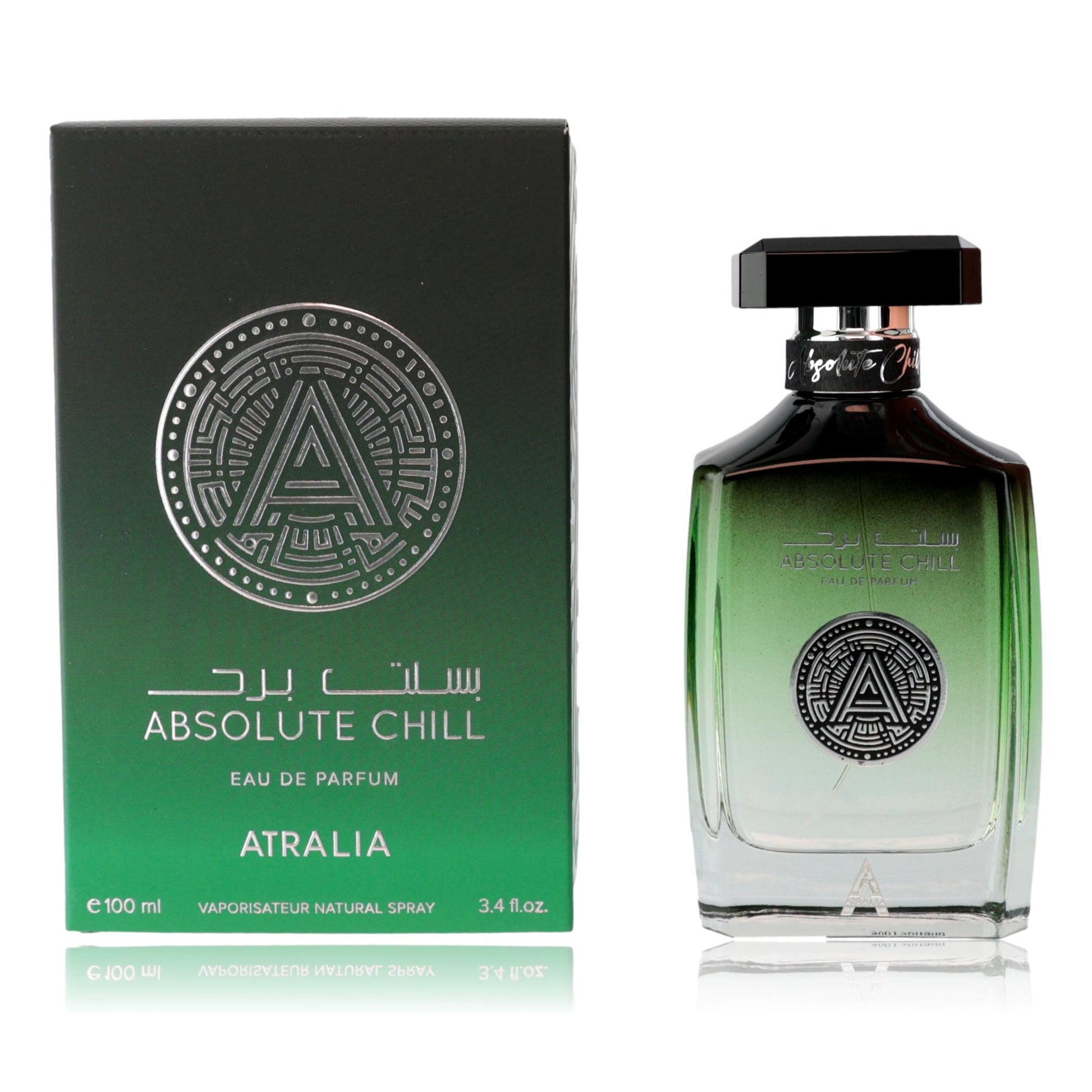 Absolute Chill by Atralia, 3.4 oz EDP Spray for Unisex by Atralia