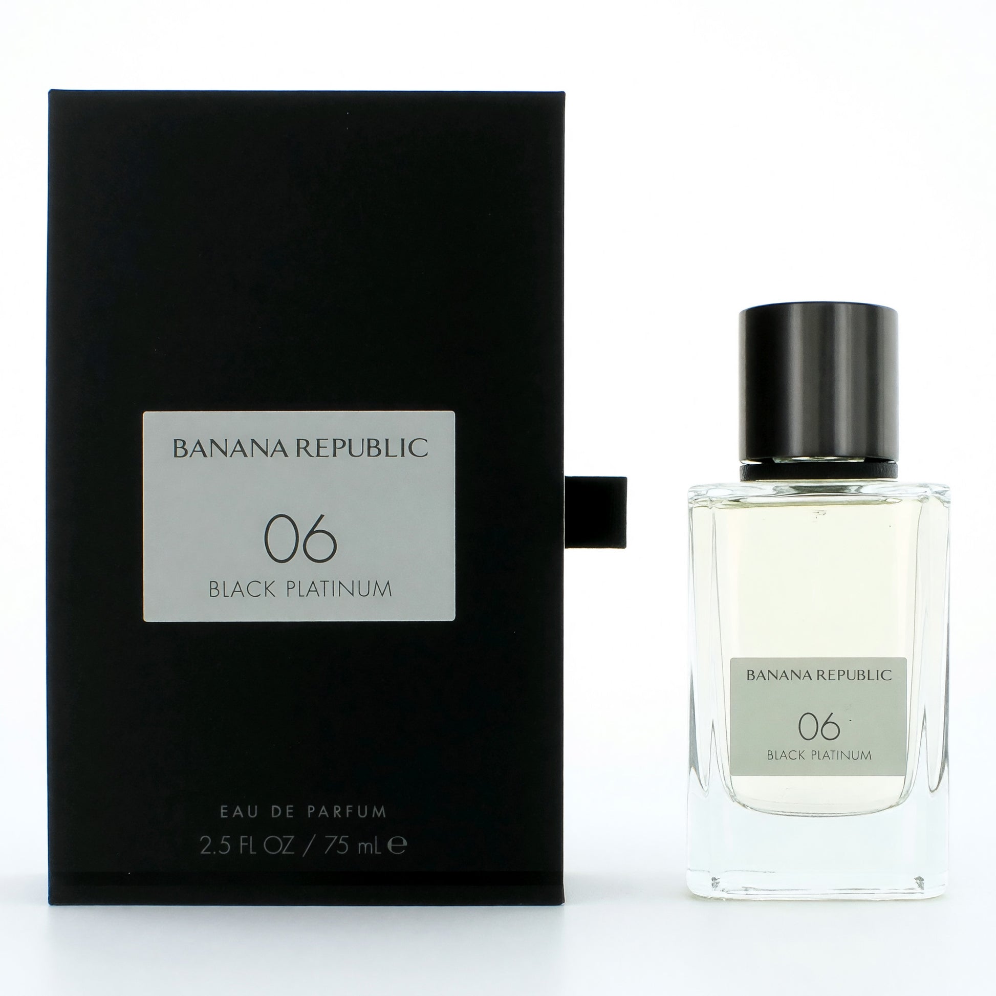 06 Black Platinum by Banana Republic, 2.5 oz EDP Spray for Unisex by Banana Republic