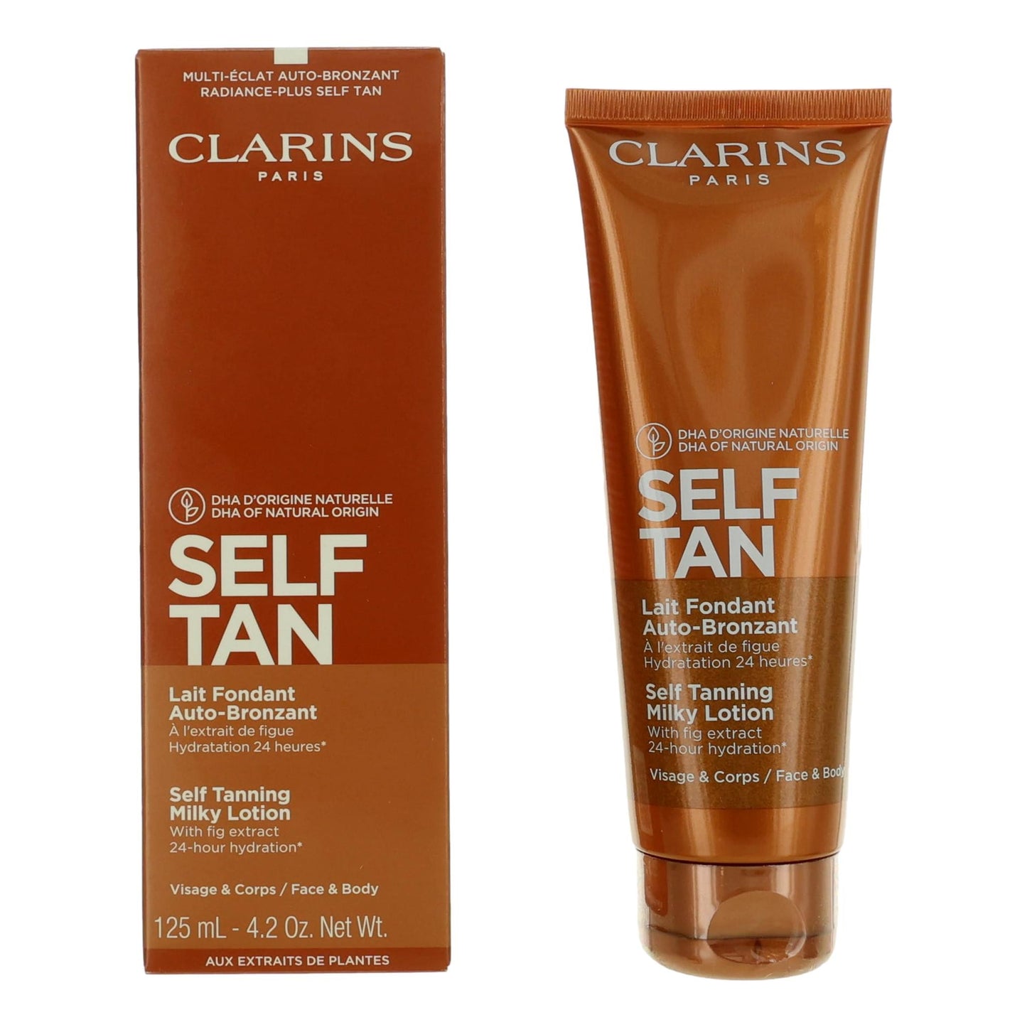 Clarins Self Tan by Clarins, 4.2 oz Self Tanning Milky Lotion by Clarins