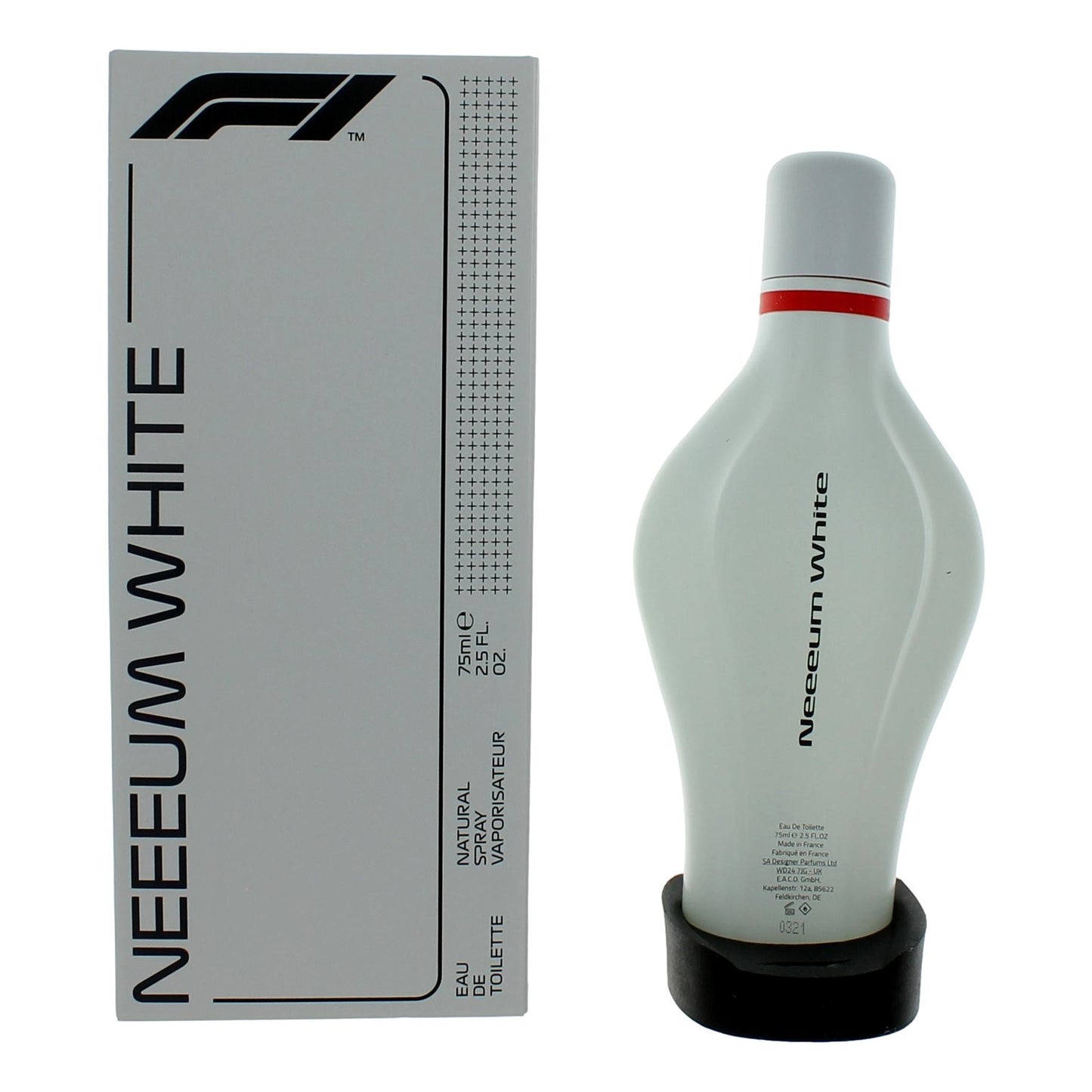 Formula 1 Neeeum White by Formula 1, 2.5 oz EDT Spray for Unisex by F1