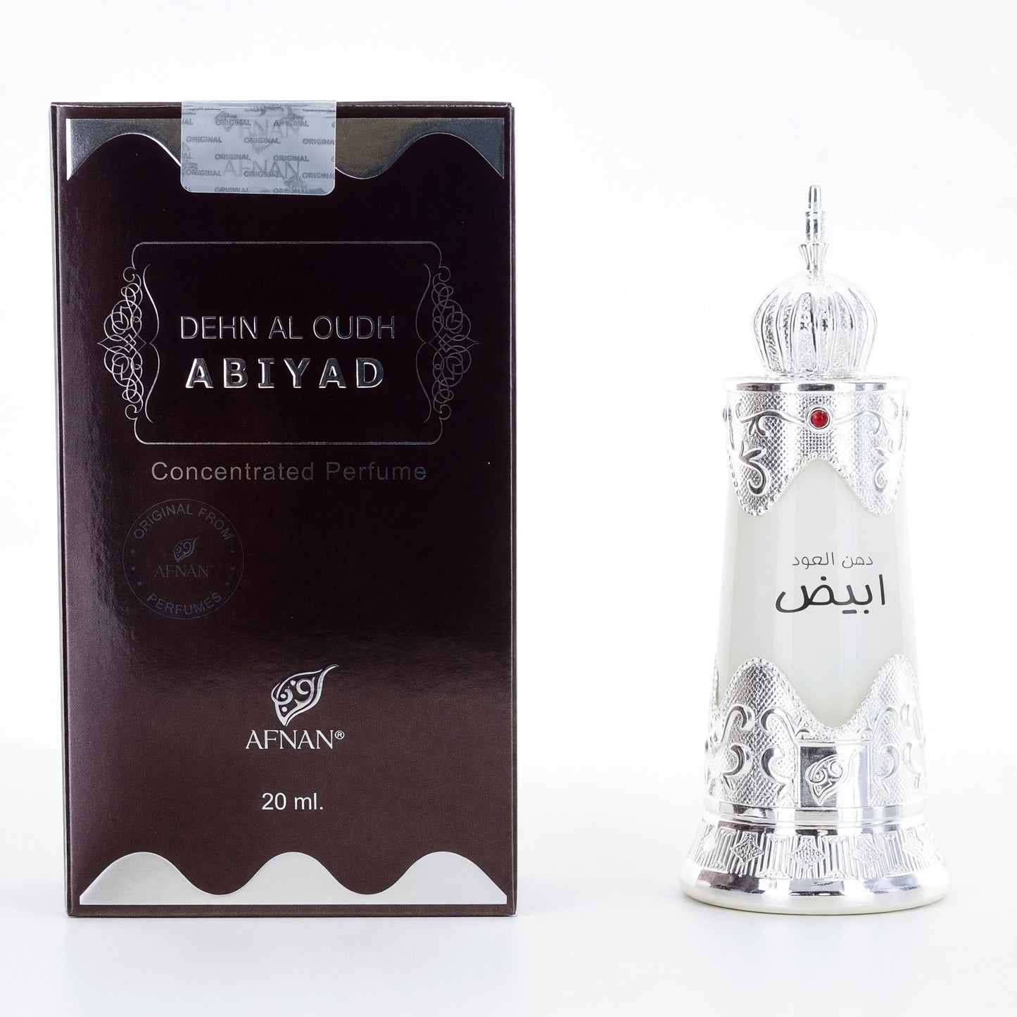 Dehn Al Oudh Abiyad by Afnan, 0.67 oz Perfume Oil for Unisex by Afnan