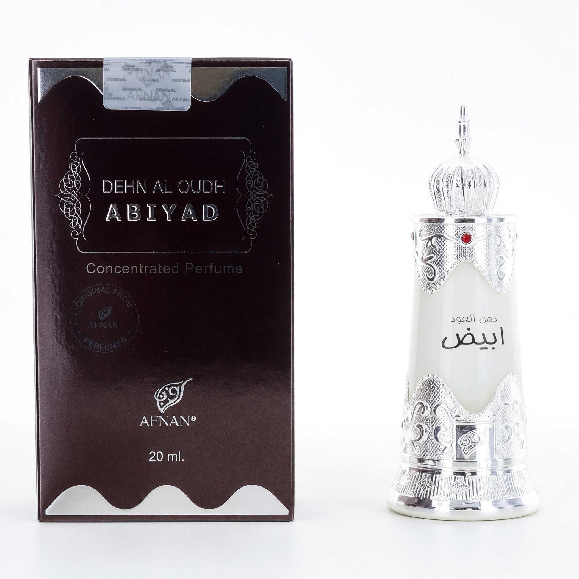 Dehn Al Oudh Abiyad by Afnan, 0.67 oz Perfume Oil for Unisex by Afnan