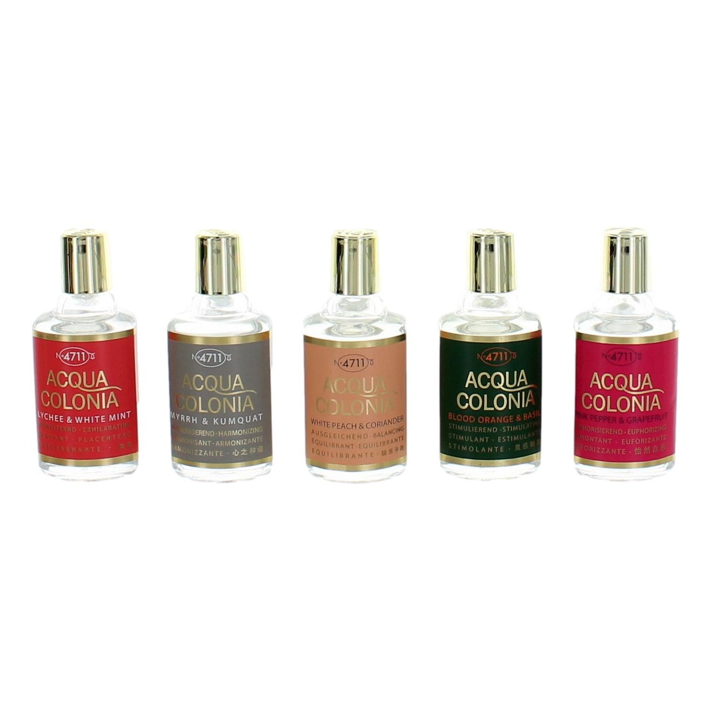 Acqua Colonia by 4711, 5 Piece Variety Set No.2 for Unisex by 4711