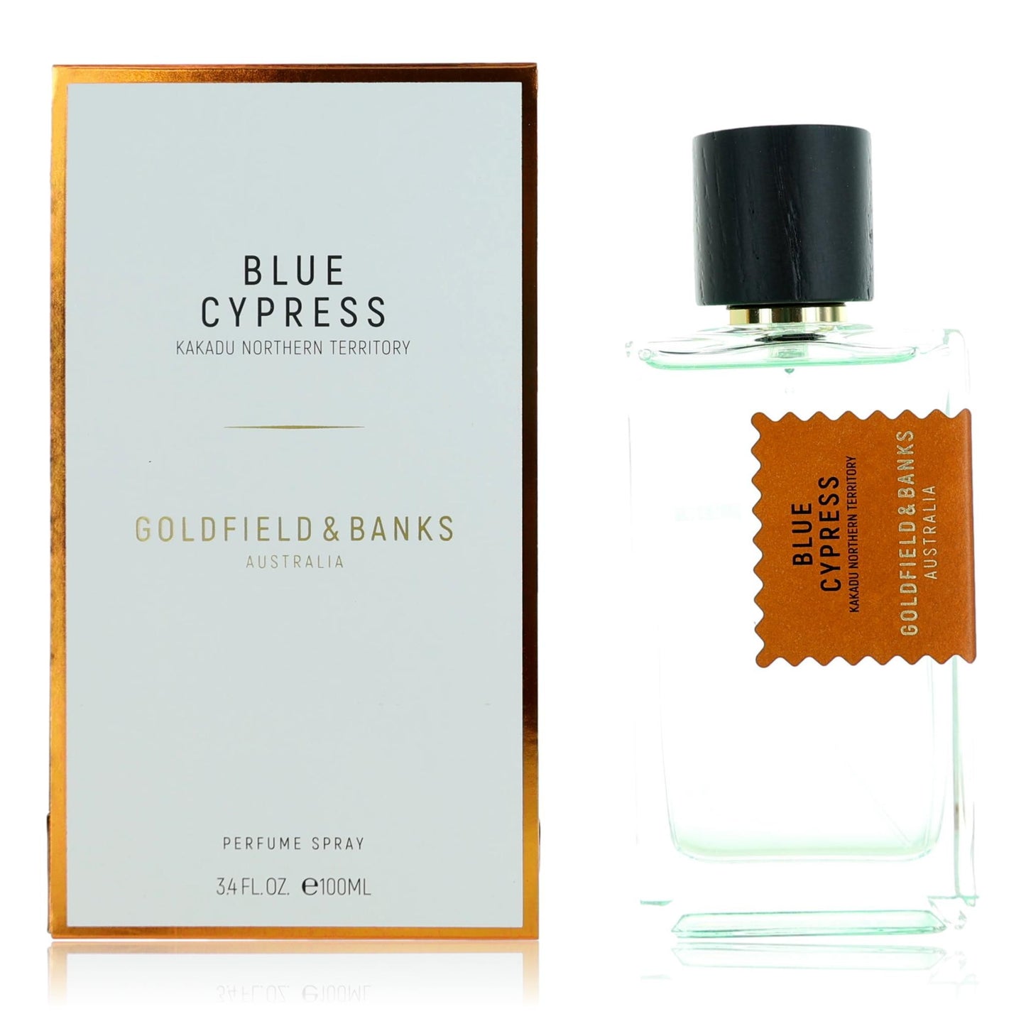 Blue Cypress by Goldfield & Banks, 3.4 oz Perfume Spray for Unisex by Goldfield & Banks