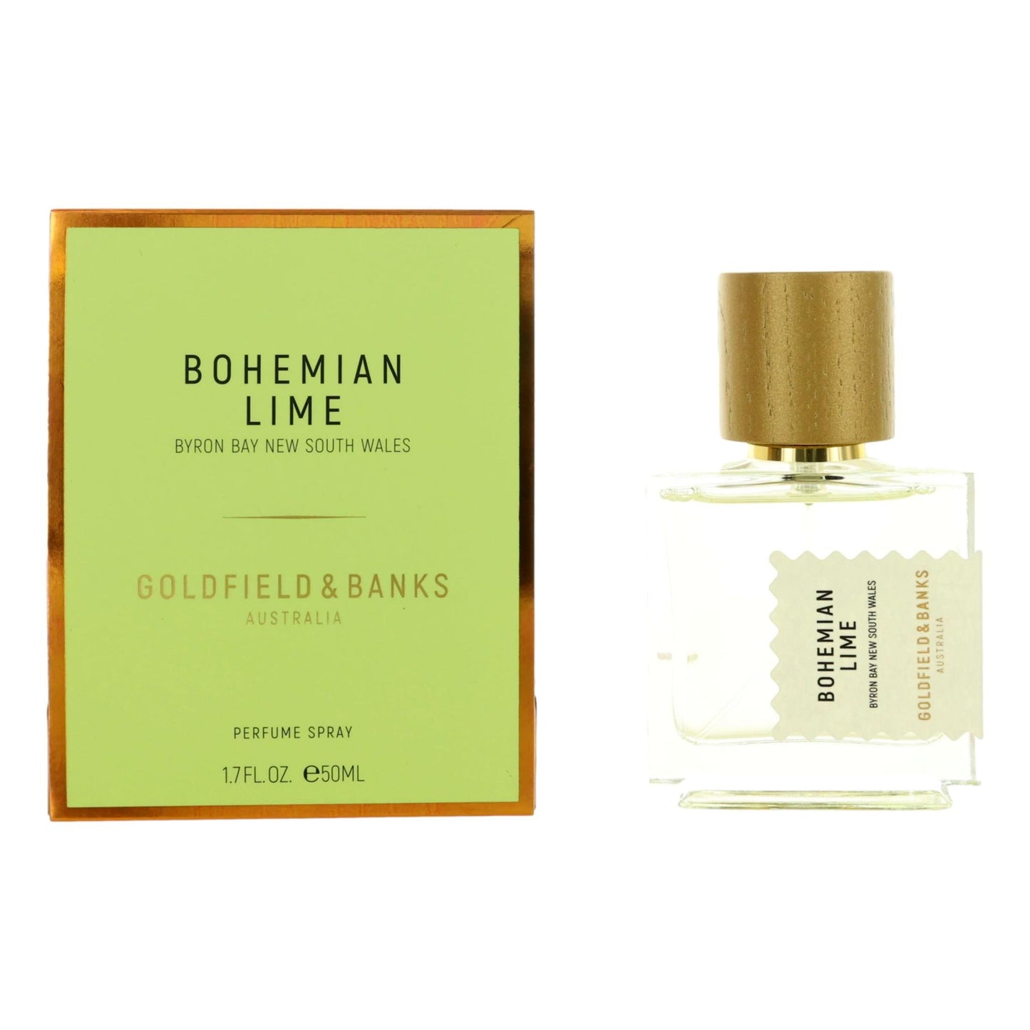 Bohemian Lime by Goldfield & Banks, 1.7 oz Perfume Spray for Unisex by Goldfield & Banks