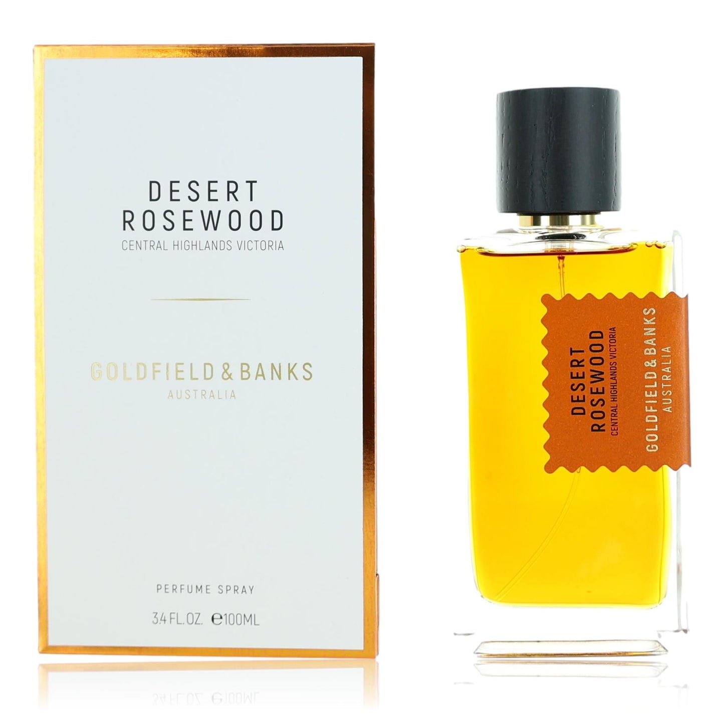 Desert Rosewood by Goldfield & Banks, 3.4 oz Perfume Spray for Unisex by Goldfield & Banks