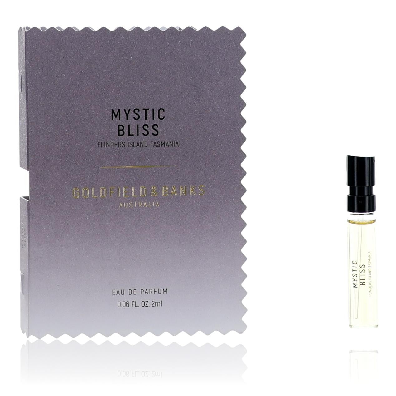 Mystic Bliss by Goldfield & Banks, 0.06oz Perfume Spray for Unisex Sample by Goldfield & Banks