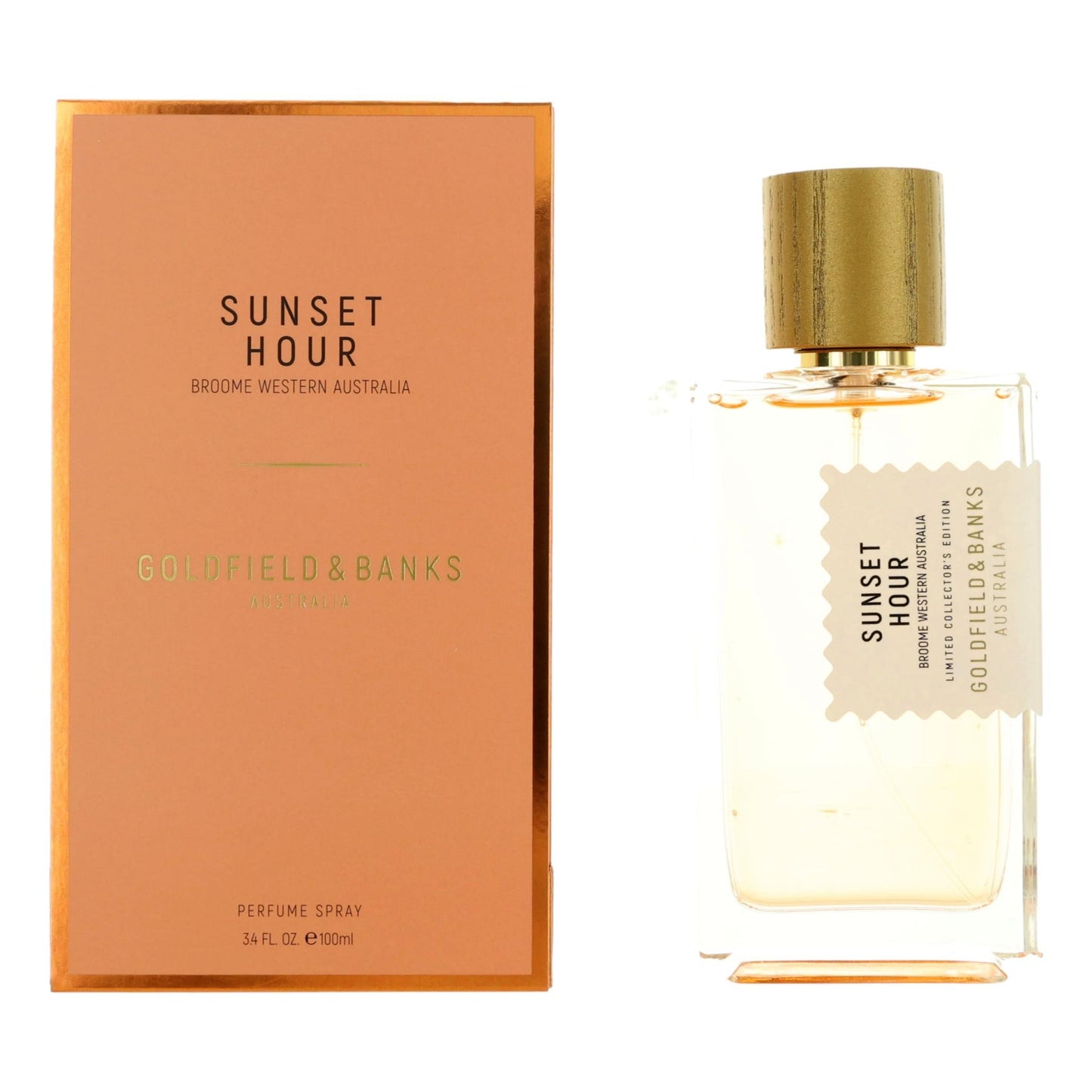 Sunset Hour by Goldfield & Banks, 3.4 oz Perfume Spray for Unisex by Goldfield & Banks