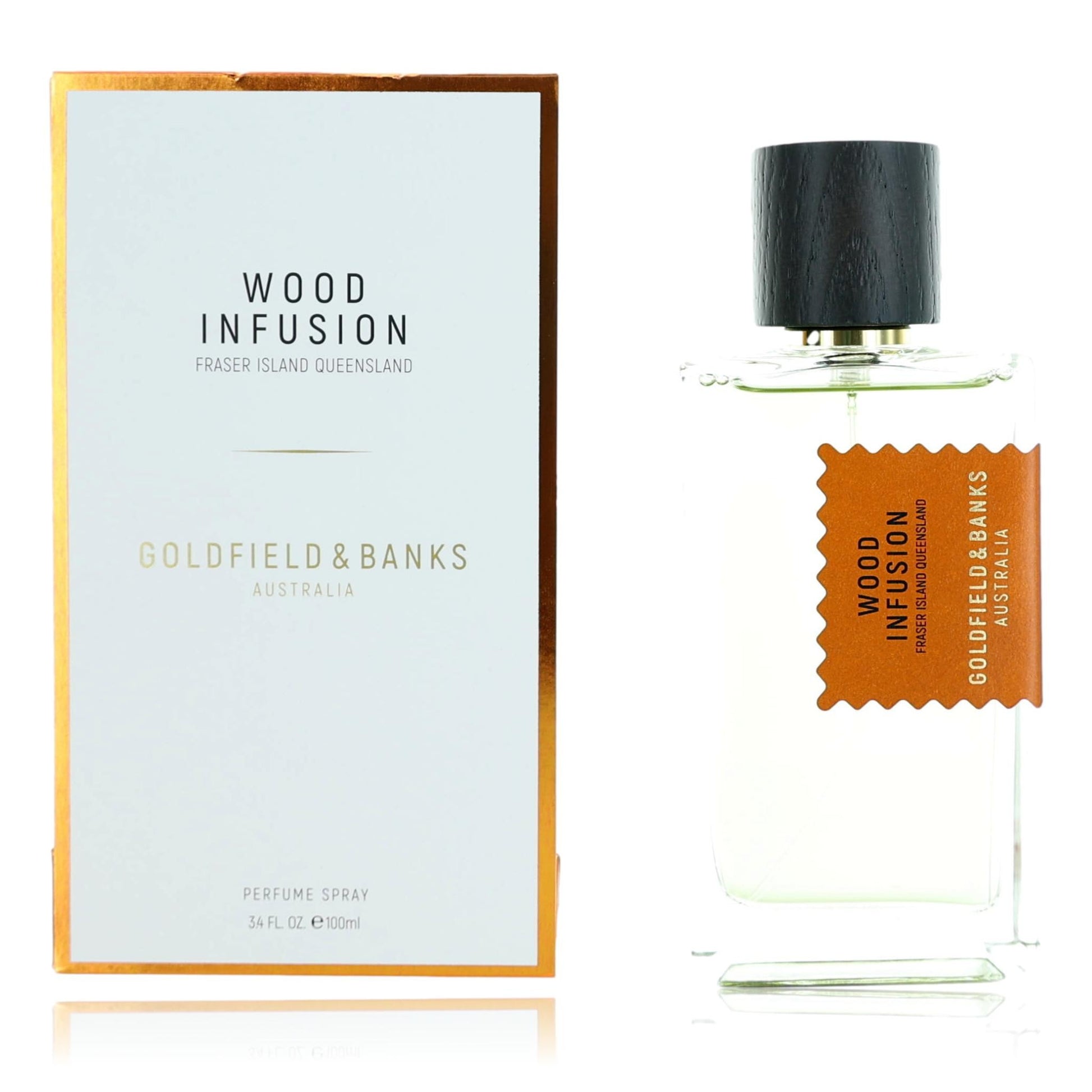 Wood Infusion by Goldfield & Banks, 3.4 oz Perfume Spray for Unisex by Goldfield & Banks