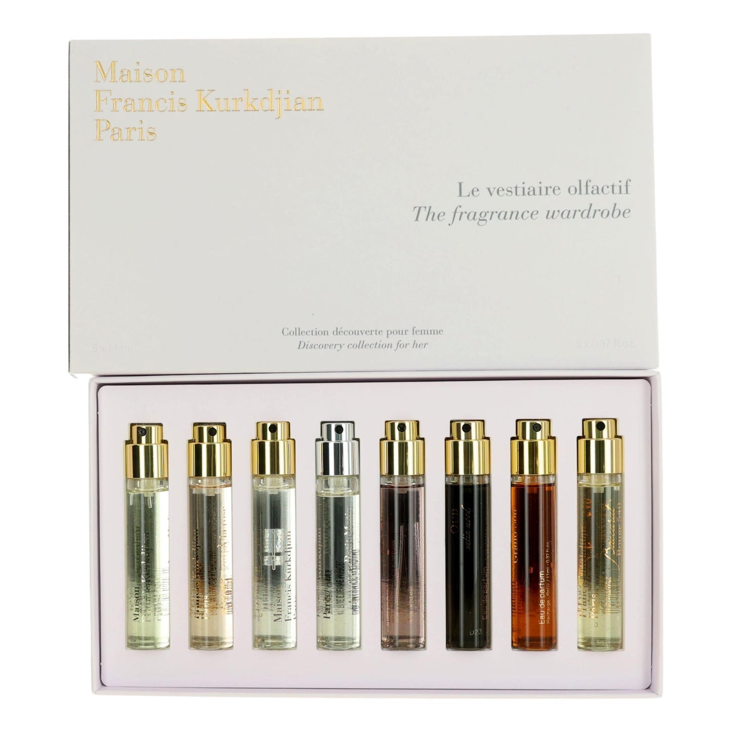 The Fragrance Wardrobe, 8 Piece Discovery Collection women by Maison Francis Kurkdjian