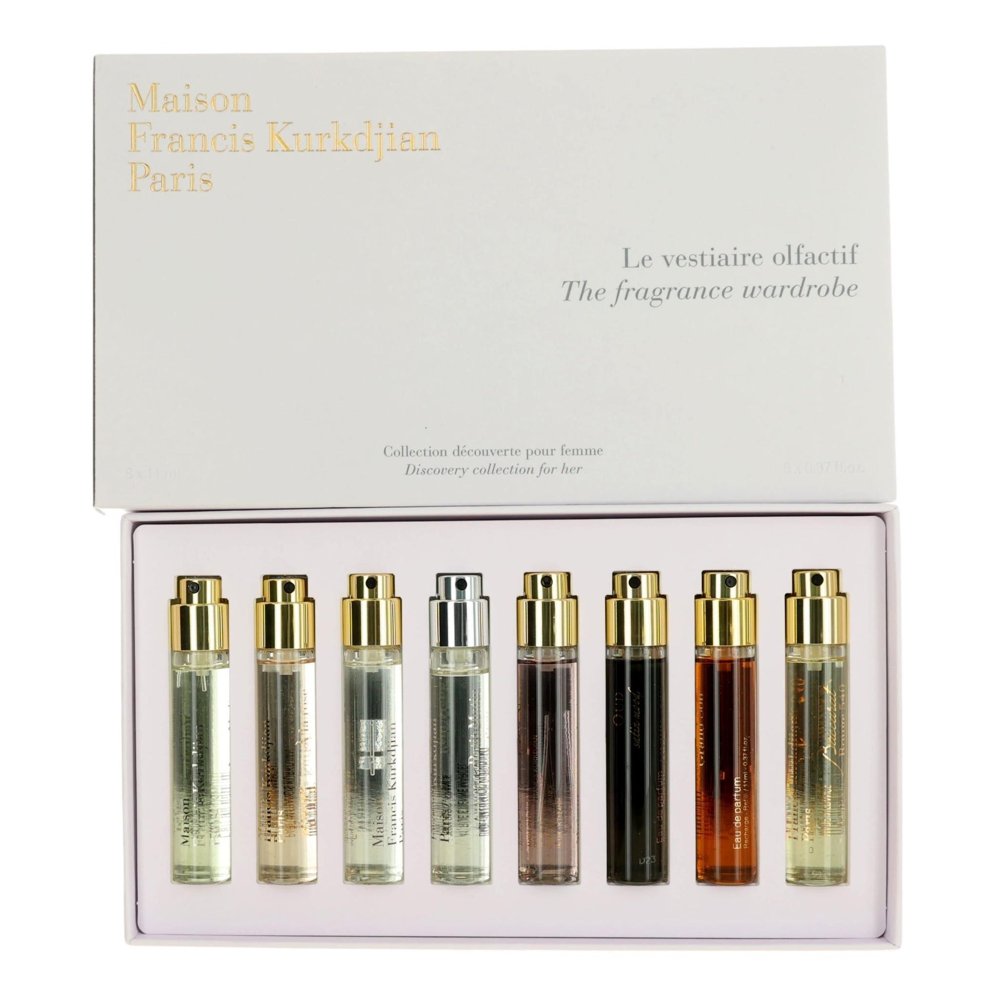The Fragrance Wardrobe, 8 Piece Discovery Collection women by Maison Francis Kurkdjian