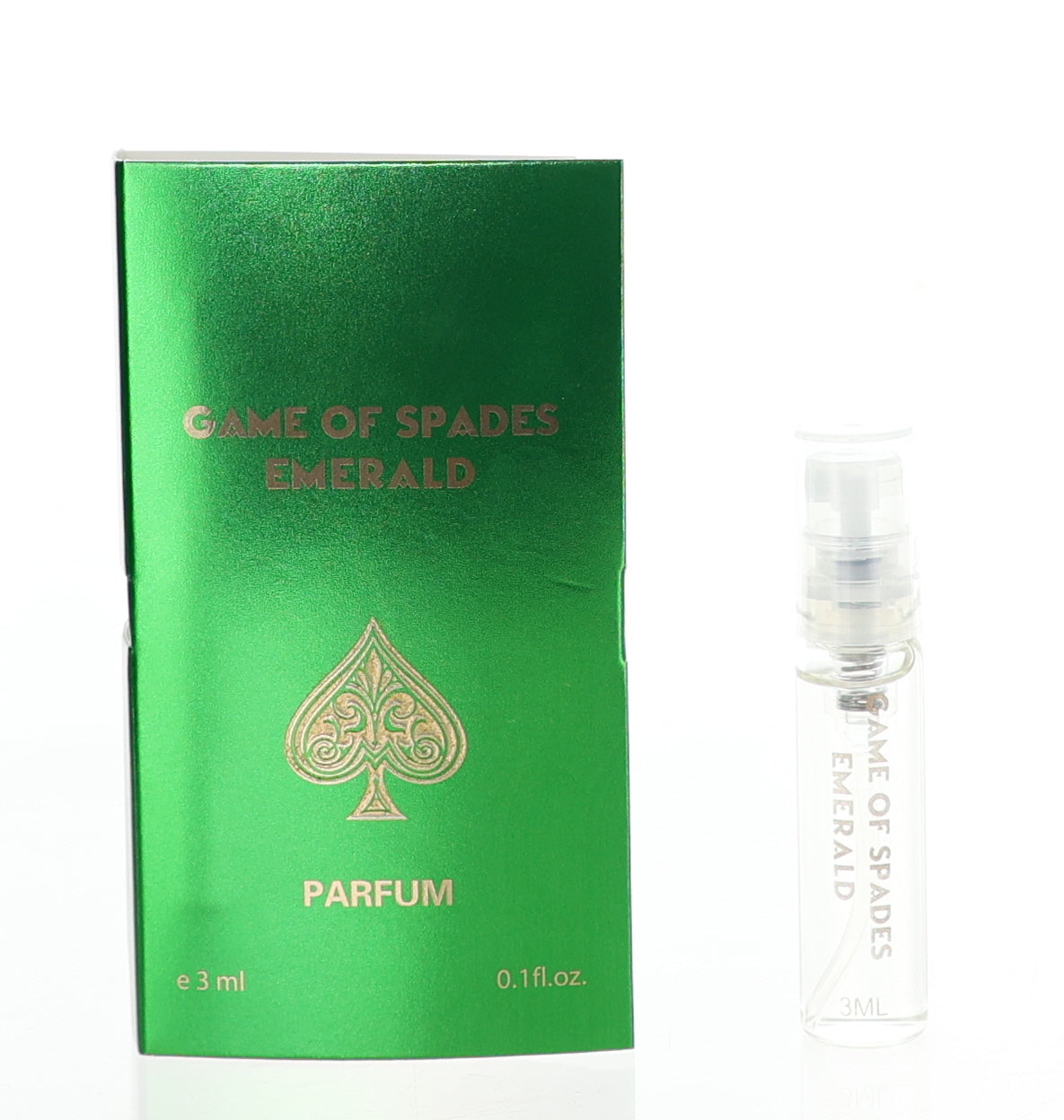 Game of Spades Emerald by Jo Milano, 0.1 oz Parfum for Unisex Sample by Jo Milano
