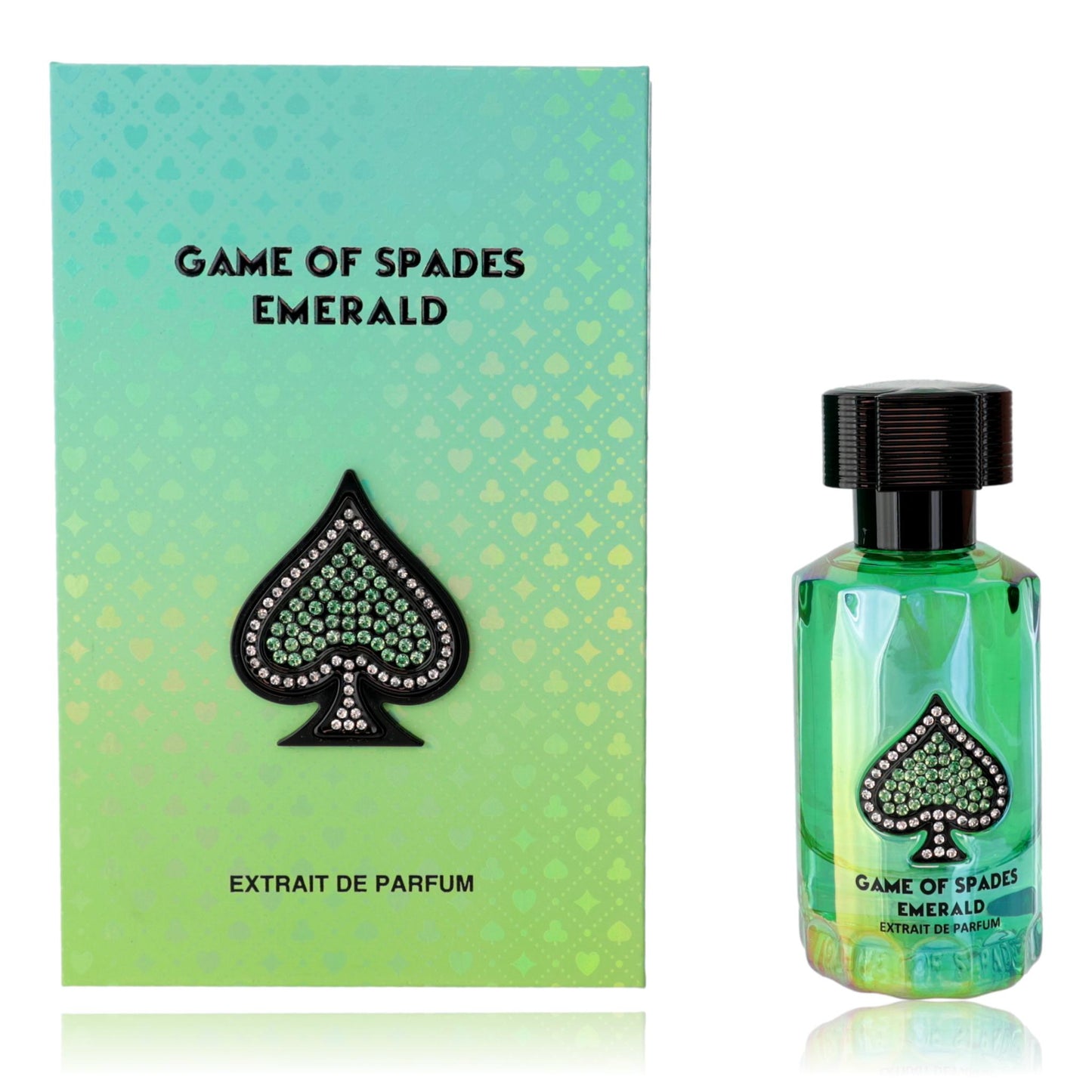 Game of Spades Emerald by Jo Milano, 1.7oz Extrait de Parfum Spray for Unisex by Jo Milano