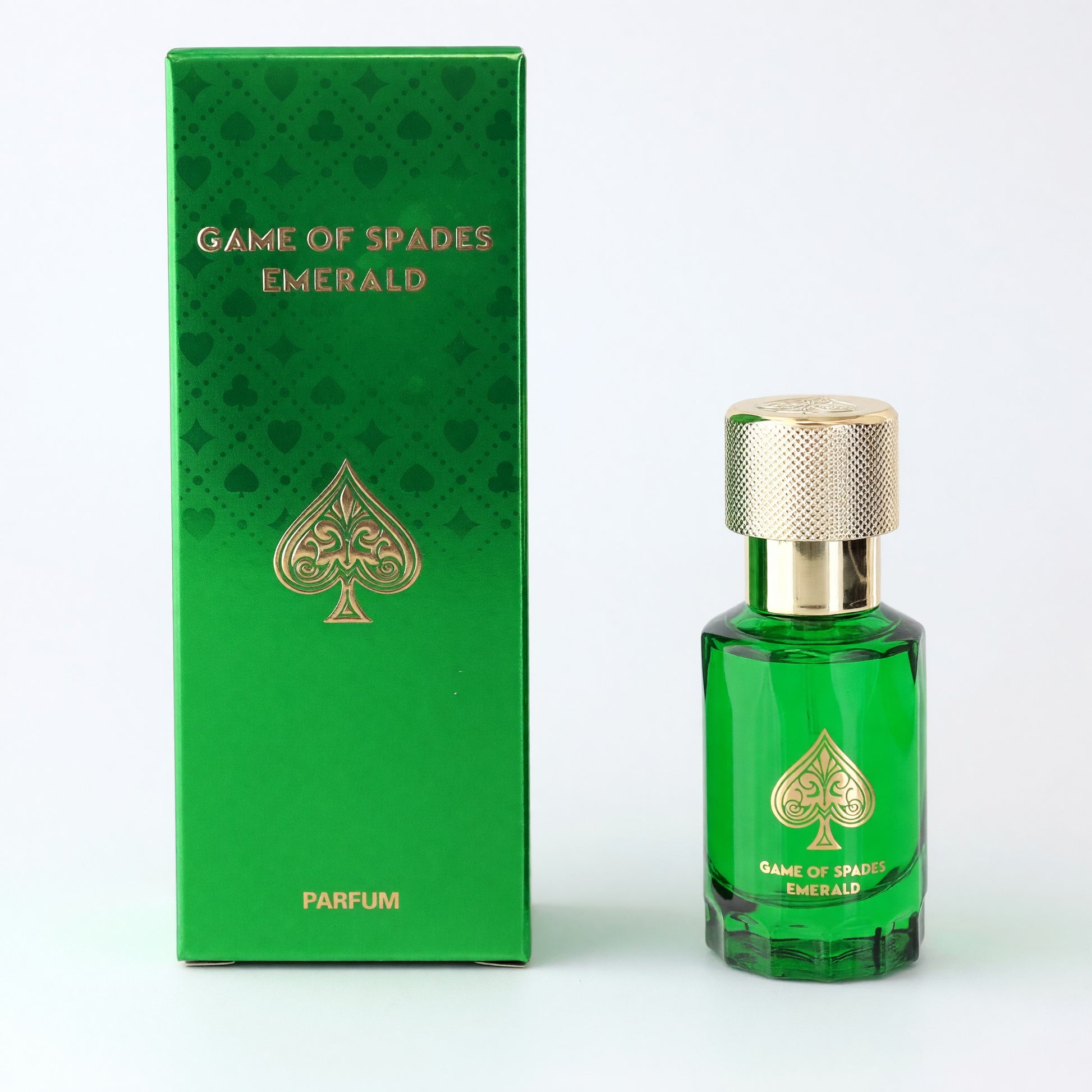 Game of Spades Emerald by Jo Milano, 0.3 oz Parfum Spray for Unisex by Jo Milano