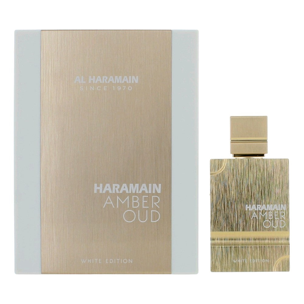 Amber Oud White Edition by Al Haramain, 2 oz EDP Spray for Unisex by Al Haramain