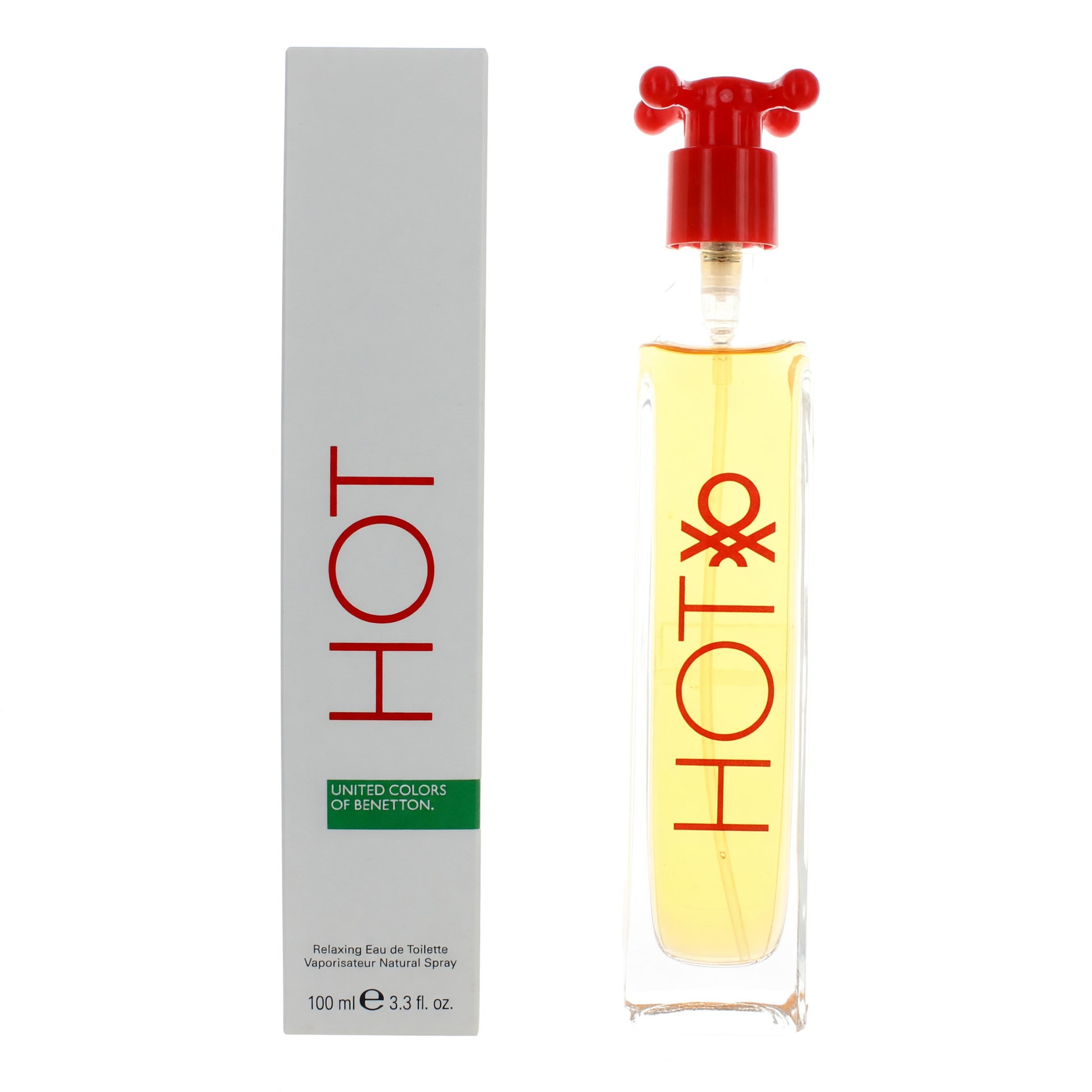 Hot by Benetton, 3.3 oz EDT Spray for Unisex by Benetton