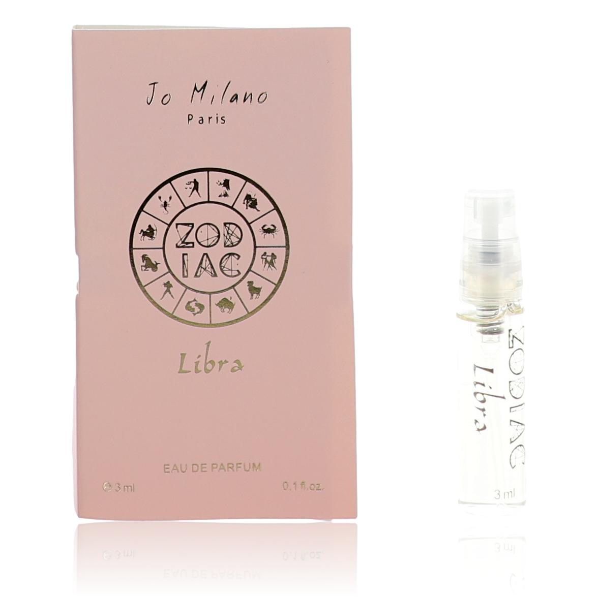 Zodiac Libra by Jo Milano, 0.1 oz EDP Spray for Unisex Sample by Jo Milano