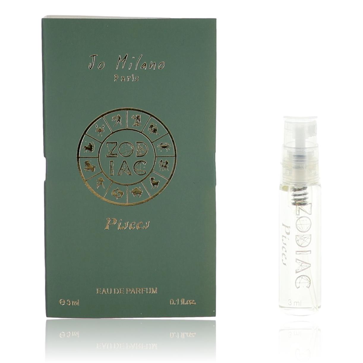 Zodiac Pisces by Jo Milano, 0.1 oz EDP Spray for Unisex Sample by Jo Milano
