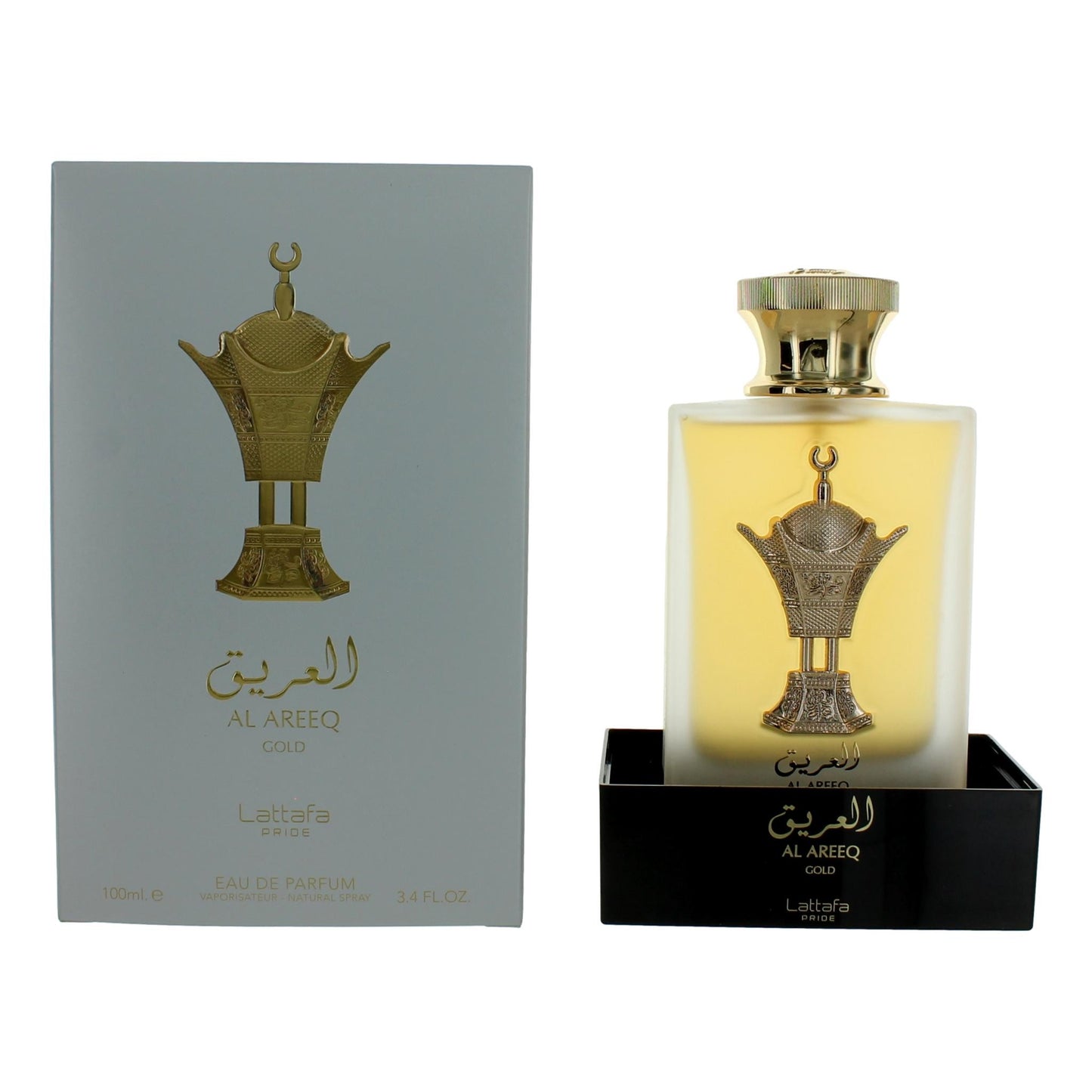 Al Areeq Gold by Lattafa, 3.4 oz EDP Spray for Unisex by Lattafa