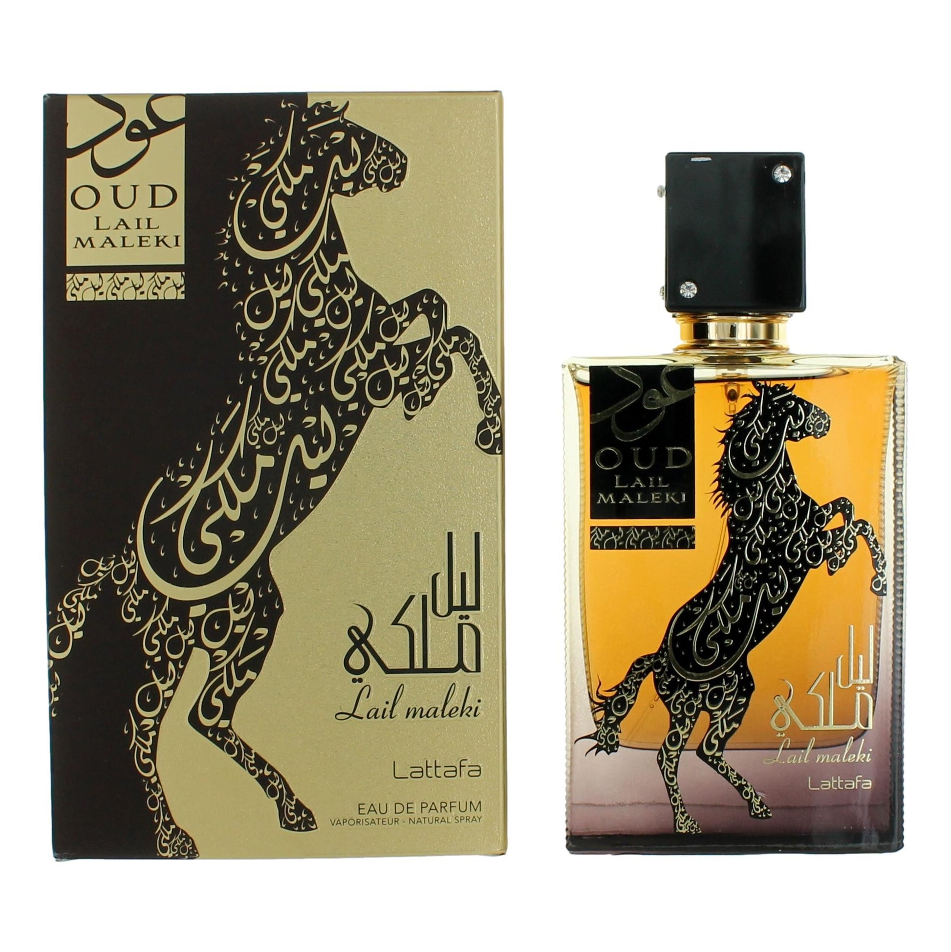 Oud Lail Maleki by Lattafa, 3.4 oz EDP Spray for Unisex by Lattafa