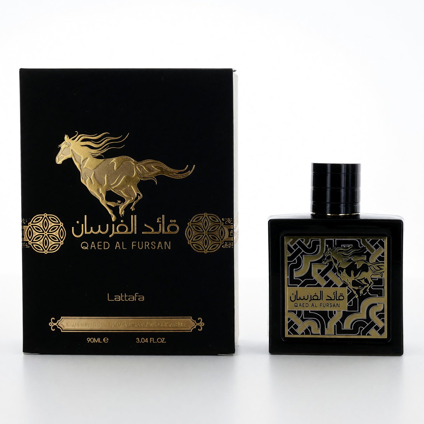 Qaed Al Fursan by Lattafa, 3.04 oz EDP Spray for Men by Lattafa