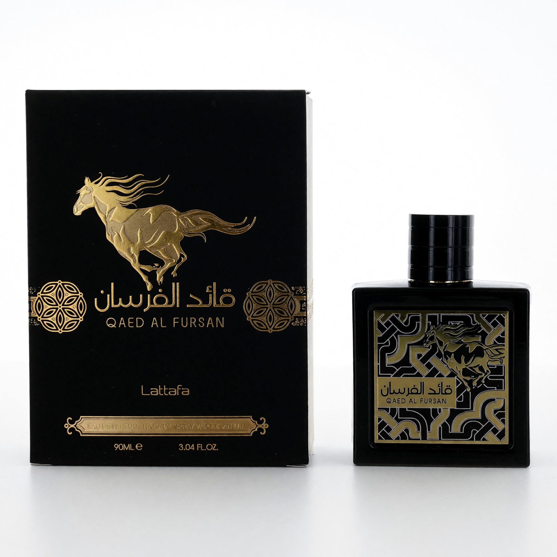Qaed Al Fursan by Lattafa, 3.04 oz EDP Spray for Men by Lattafa