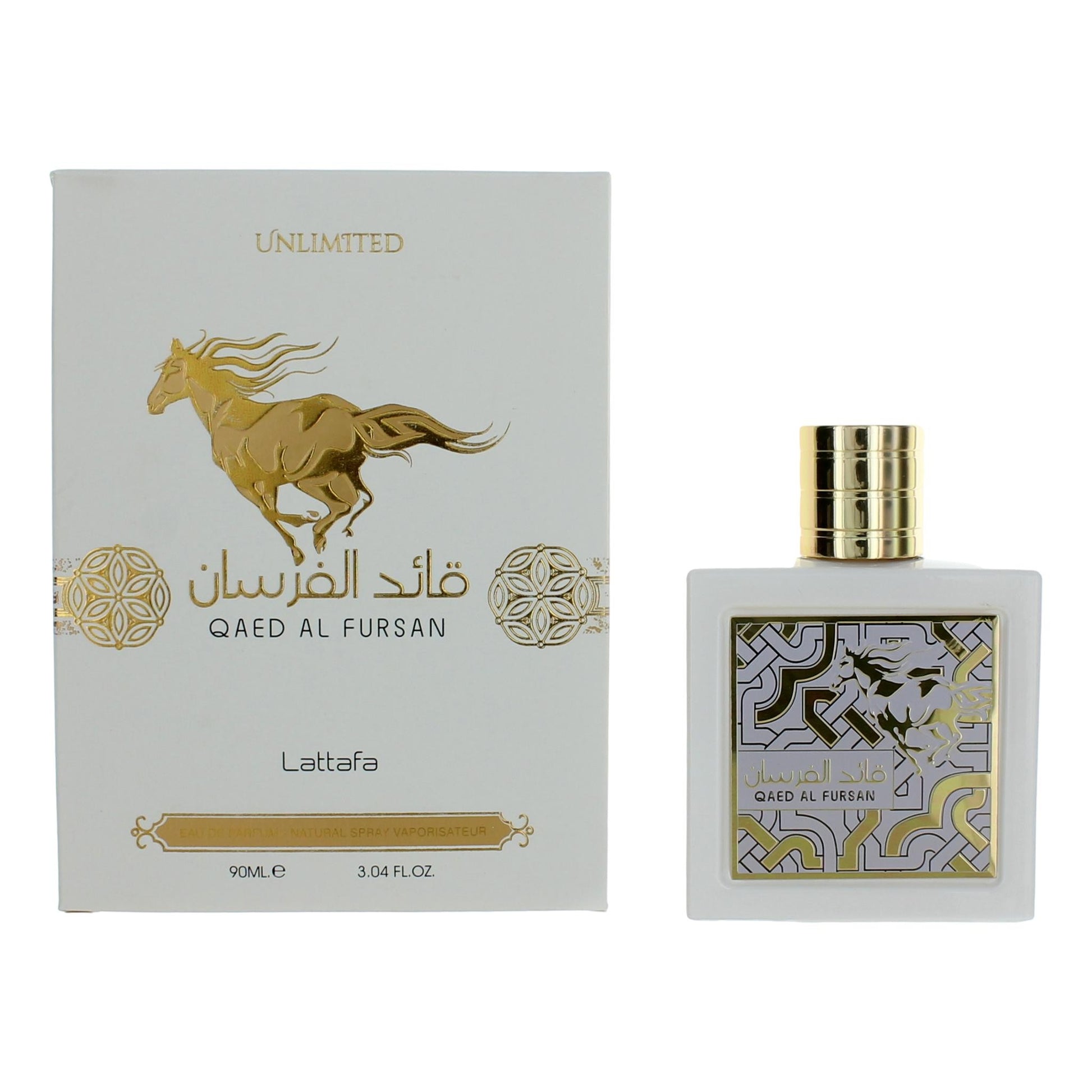 Qaed Al Fursan Unlimited by Lattafa, 3 oz EDP Spray for Women by Lattafa